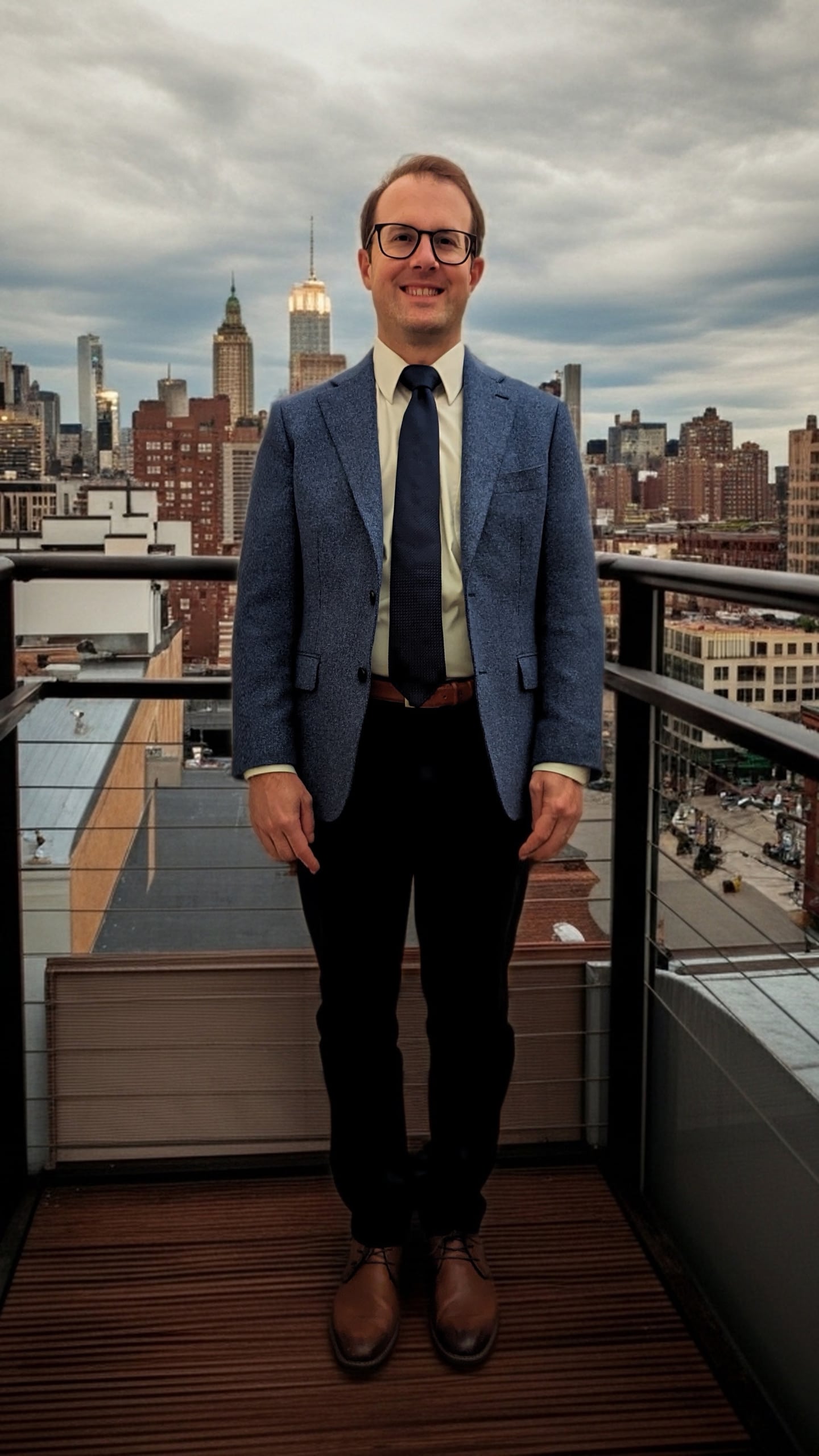 Tyler Vawser in SoHo, New York City